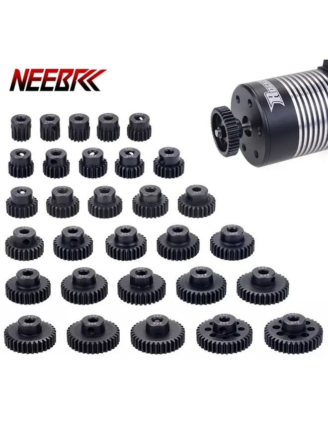 5pcs 48DP 13T-17T Metal Pinion Motor Gear Combo Set for 1 10 RC Model Car - Image 2