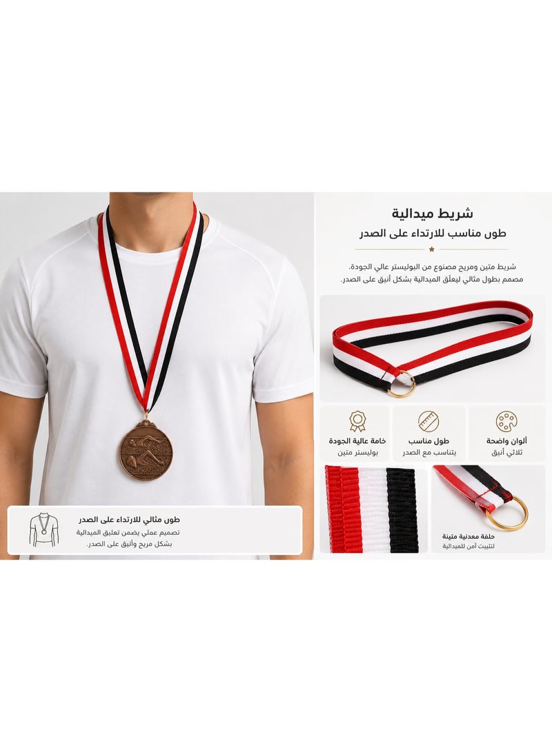 ميدالية برونزية  للسباحة بطول 7 سم، تهدف إلى تعزيز الأداء الرياضي مع ميزات مصممة بدقة - Image 3
