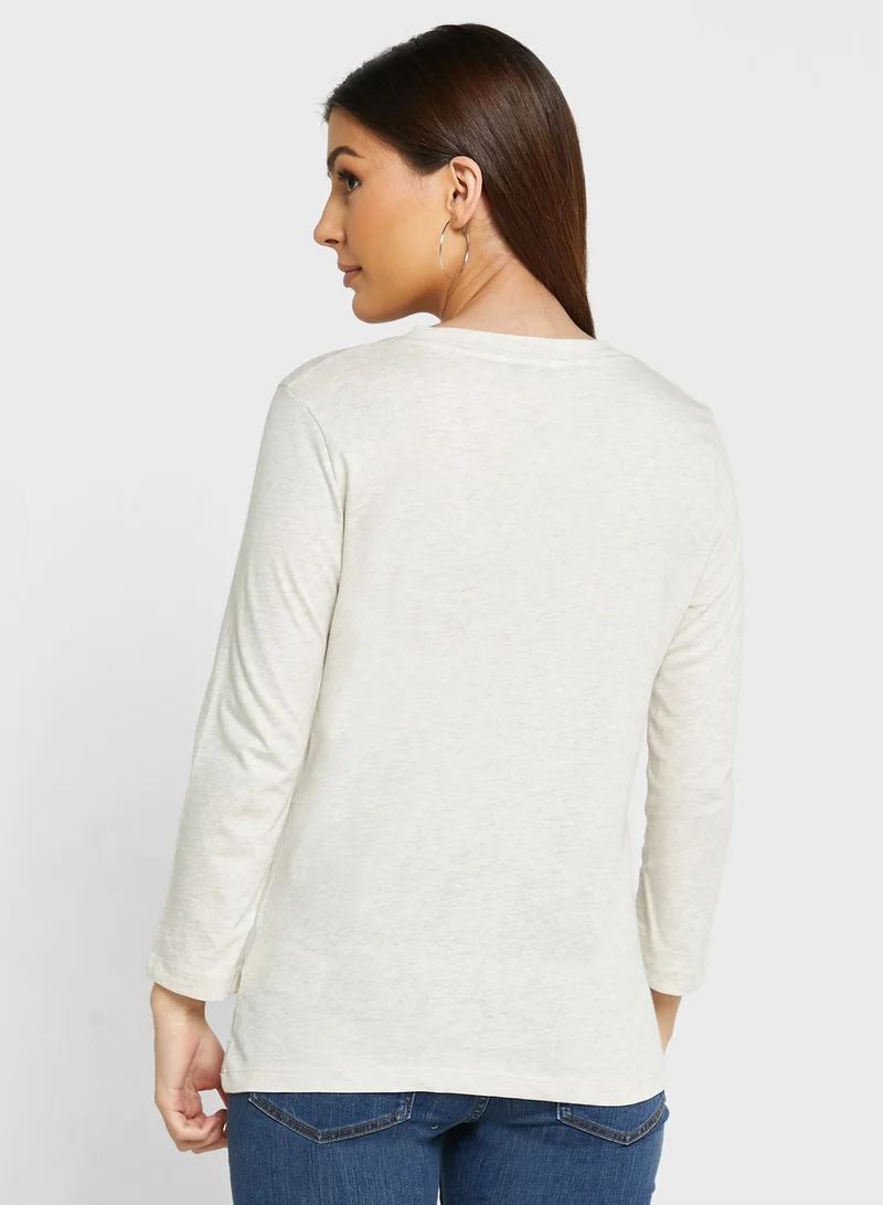 TOMMY HILFIGER Crew Neck Graphic T-Shirt