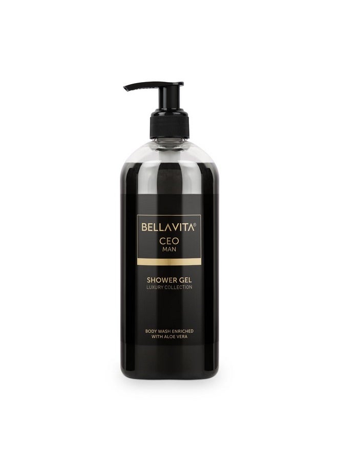 Bella Vita Luxury - Ceo Man Body Wash Refreshing Shower Gel For Deep Cleansing Refreshing Hydrating & Moisturising Skin With Aloe Vera Gel 500 Ml - Image 1