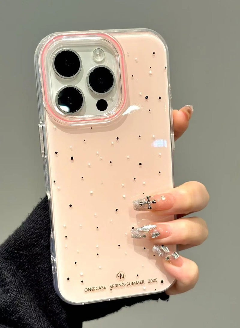 NIBEMINENT Full Screen Splashes Of Ink Protective TPU Case Cover For iPhone 14, Foundation