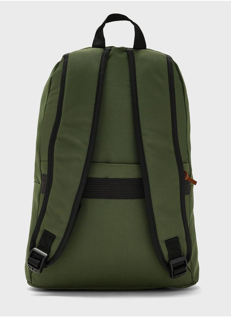 Seventy Five - Casual Canvas Backpack With Laptop Sleeve - Image 1