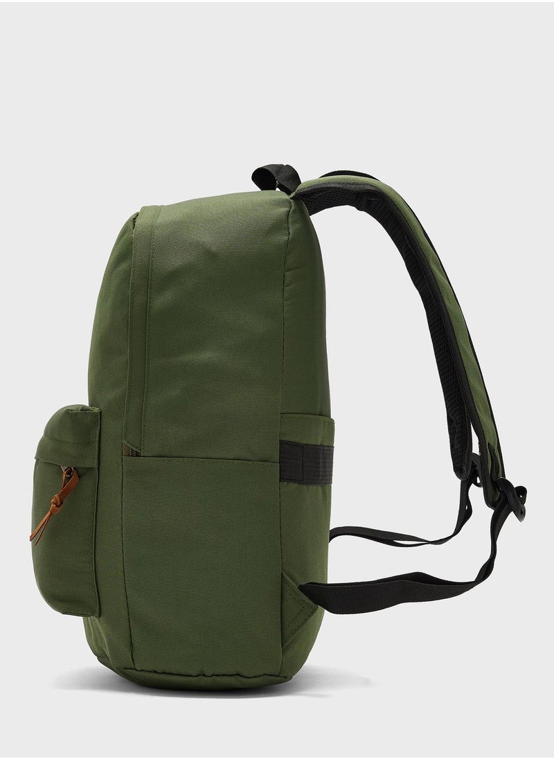 Seventy Five - Casual Canvas Backpack With Laptop Sleeve - Image 1