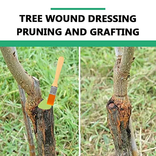 Zriechs Tree Wound Pruning Sealer, Tree Wound Dressing with Brush, Tree Wound Sealer Healing Paste,Quick Recovery of Tree and Bonsai (1 PCS) - Image 4