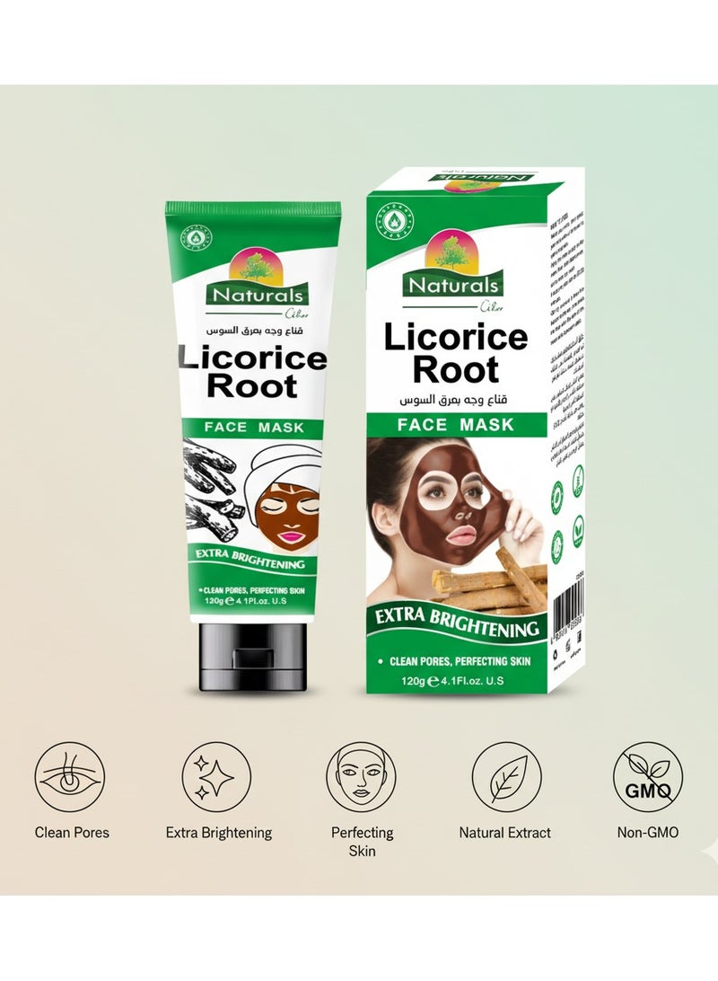 Naturals Licorice Root Face Mask 120g - Image 2