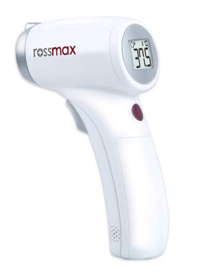 روزماكس ميزان حرارة Rossmax HC700 لقياس درجة الحرارة من الصدغ، أبيض - Image 3