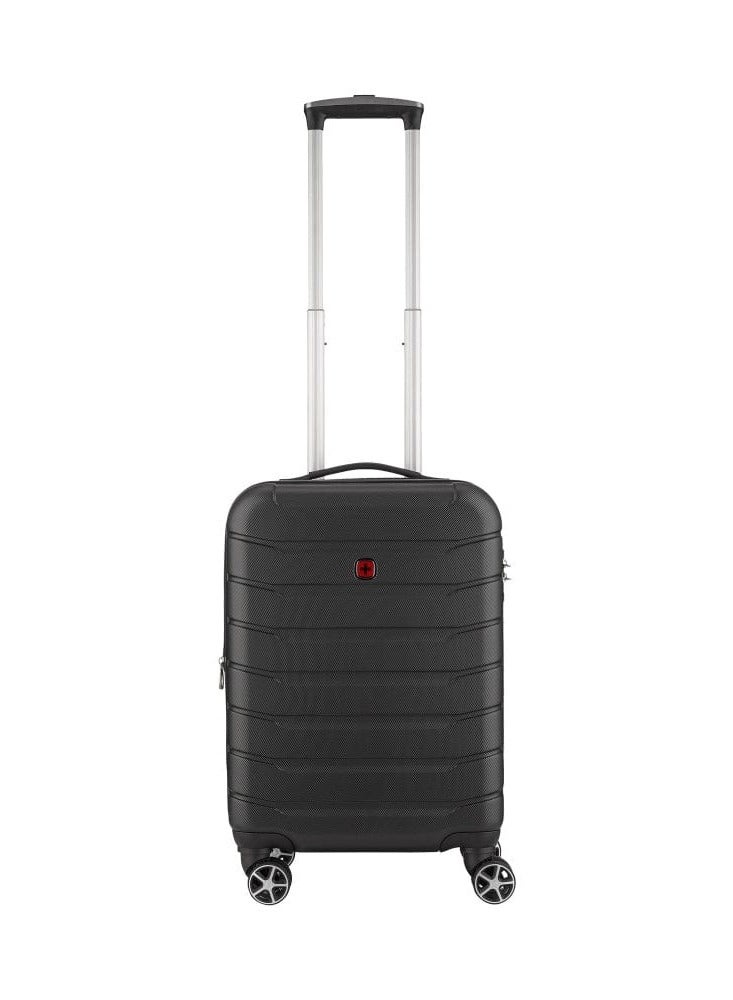 Wenger Vaiana Carry-On Hardside Expandable 56cm Cabin Luggage Trolley Black- 612353 - Image 1