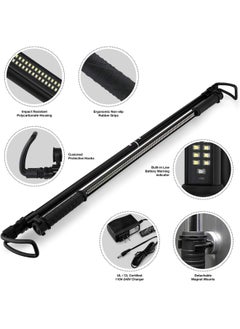 Neiko 40447A Rechargeable Cordless Underhood Work Light 202 Smd Led Light Bar With Max 1 200 Lumens Li-Ion Battery And 2 Brightness Modes  - Image 3
