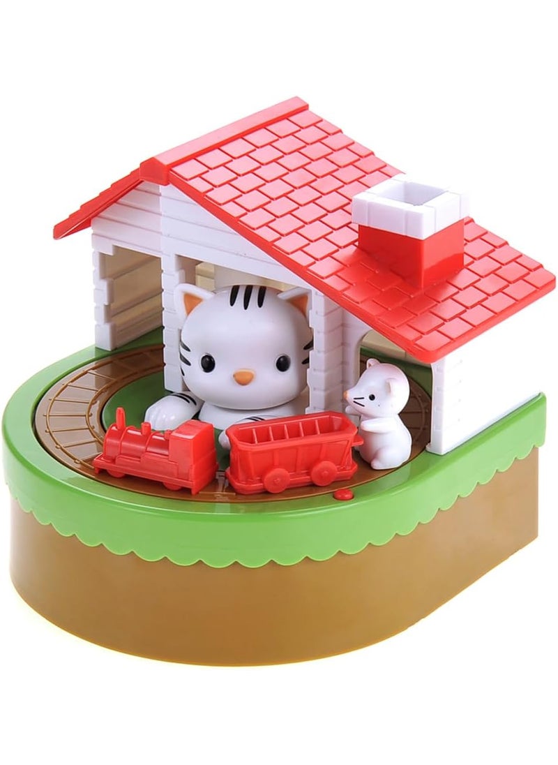 PowerTRC PowerTRC Cat  Mouse Coin Bank with Sound for Kids Cute Money Bank for Boys and Girls Savings Piggy Bank  Fun Gift for Kids and Adults  - Image 1
