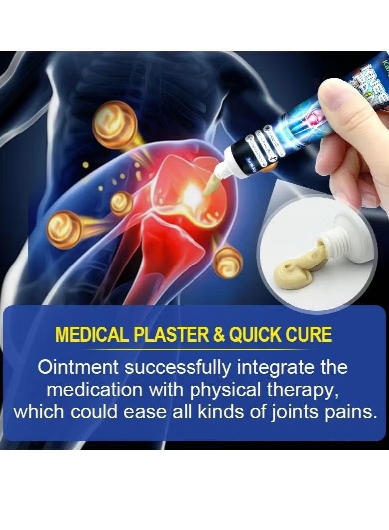 KanyeHB Arthritis Pain Relief Cream, Knee Joint Pain Relief Ointment, Deep Penetrating Rheumatoid Joint Knee Cream, Safe Neck Shoulder Back Pain Cream For Arthritis Muscle Strain Cervical Spondylosis - Image 5