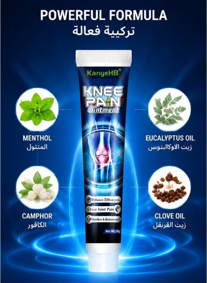 KanyeHB Arthritis Pain Relief Cream, Knee Joint Pain Relief Ointment, Deep Penetrating Rheumatoid Joint Knee Cream, Safe Neck Shoulder Back Pain Cream For Arthritis Muscle Strain Cervical Spondylosis - Image 3