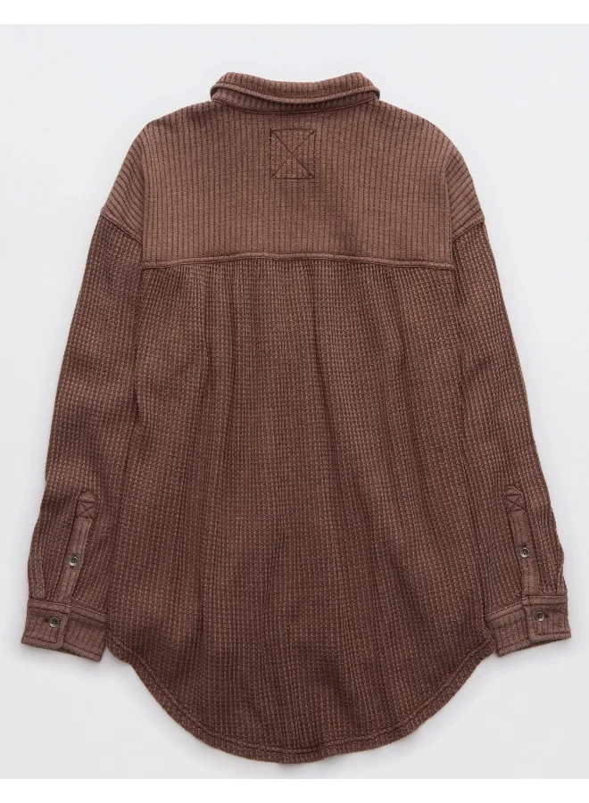 Aerie Aerie Anytime Fave Waffle Shirt