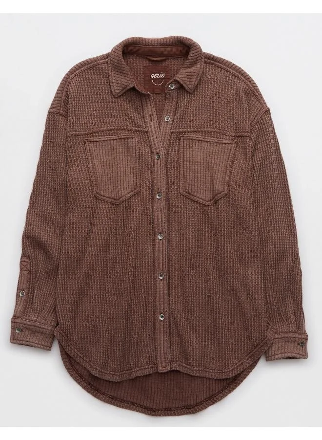 Aerie Aerie Anytime Fave Waffle Shirt
