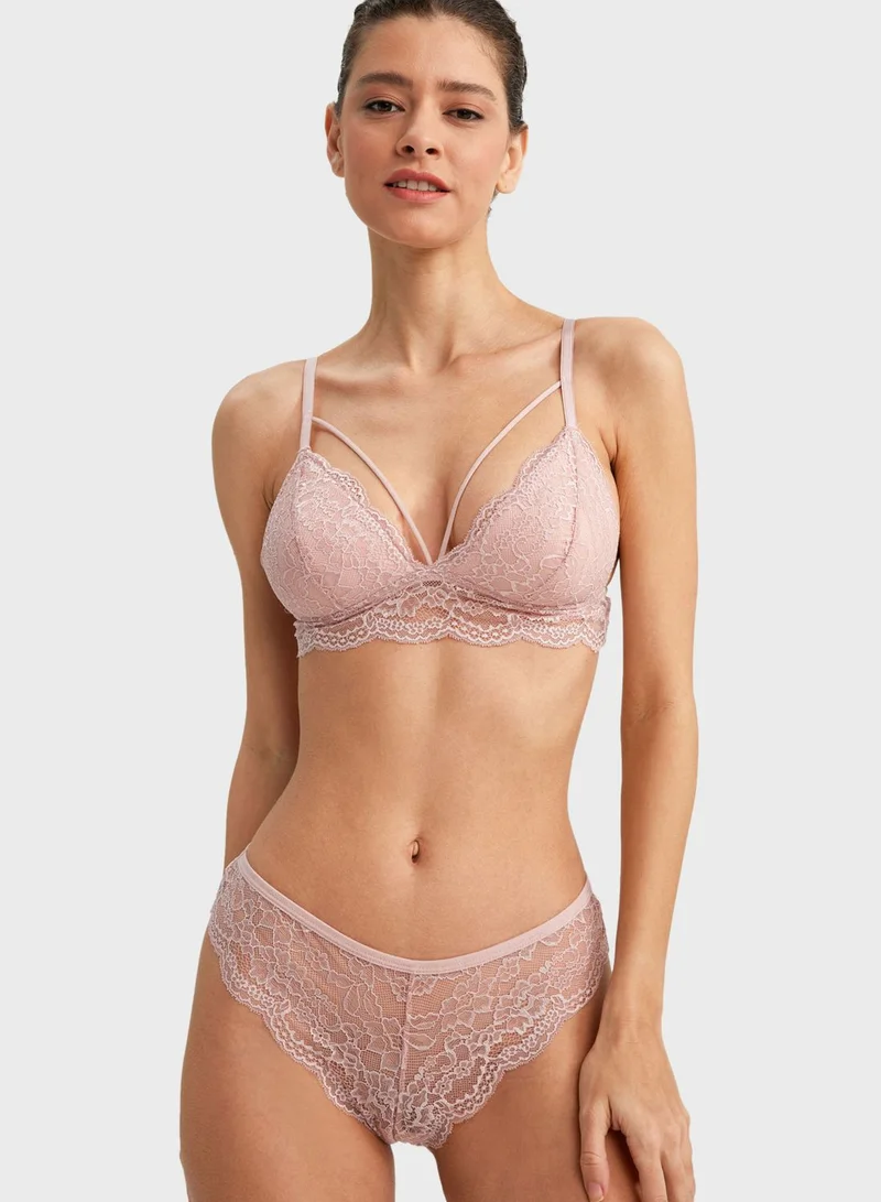 DeFacto Cut Out Lace Detail Bra