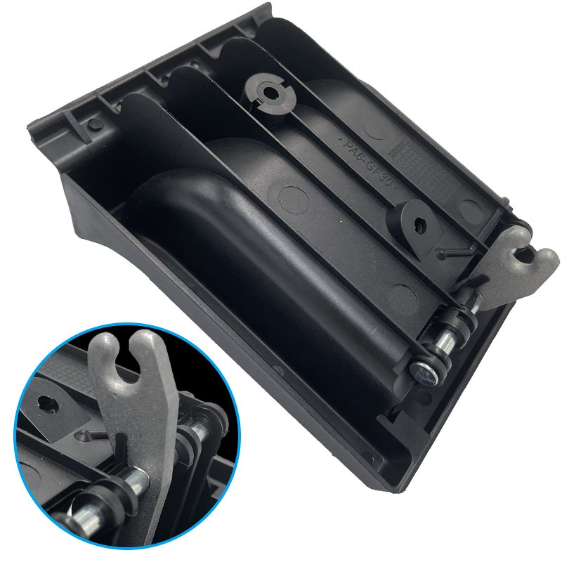 APPERFiT Sliding Door Interior Handle Metal Clip RHLH Compatible with Dodge Sprinter 2500 3500 2003 2004 2005 2006 Replaces 5132049AA