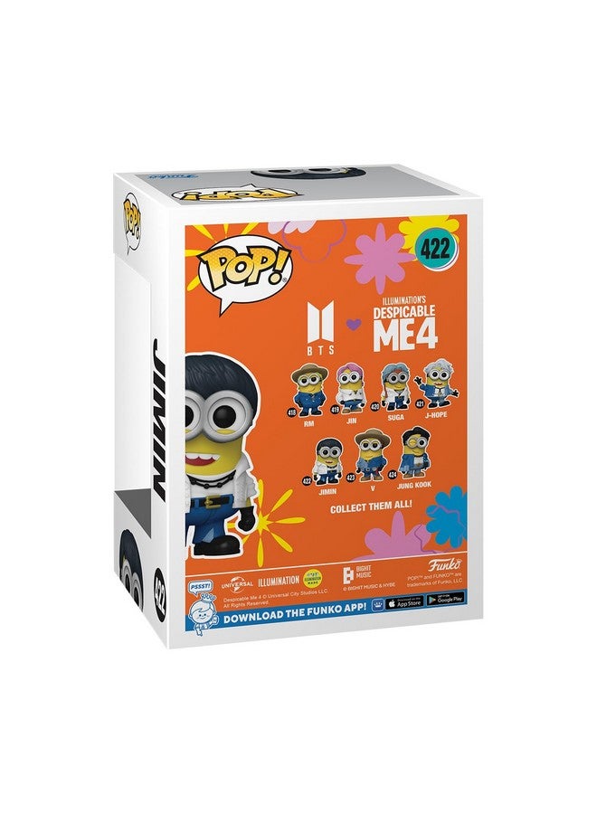 Funko فانكو بوب! روكس: مينيونز إكس بي تي إس - جيمين - بي تي إس + مينيونز - تمثال فينيل قابل للجمع - فكرة هدية - منتجات رسمية - للأطفال والكبار - عشاق الأفلام والموسيقى - تمثال لجمع المتسوقين - Image 3