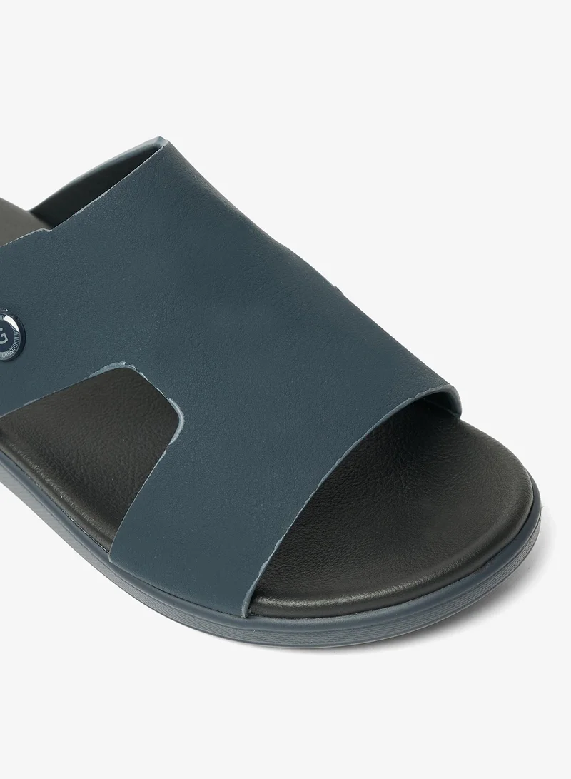 Geoomnii NAVY Geoomnii Mens Arabic Sandals Navy for Men | Best Price UAE