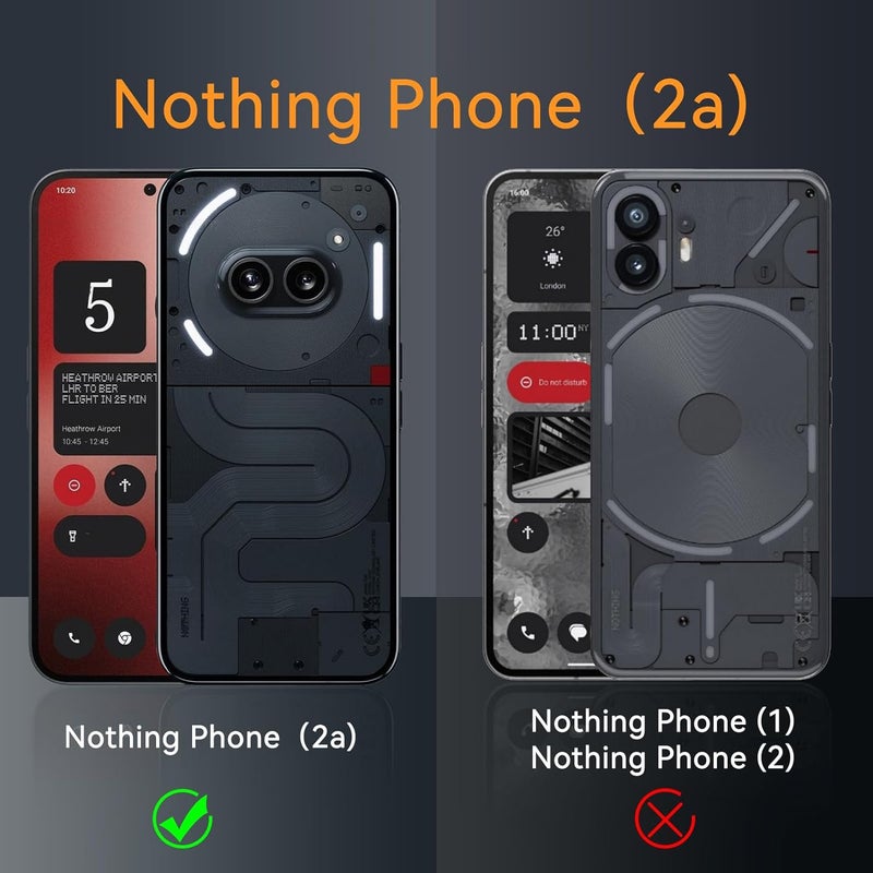 HuHa Protective Cover For Nothing Phone 2a All-inclusive Transparent Shockproof Phone Case - Image 2