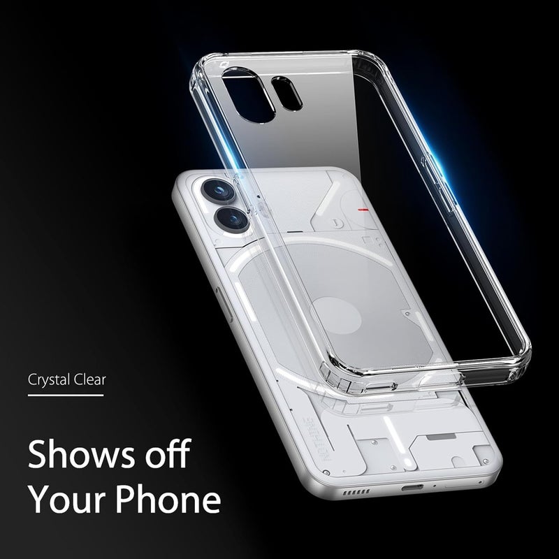 HuHa Protective Cover For Nothing Phone 2a All-inclusive Transparent Shockproof Phone Case - Image 3