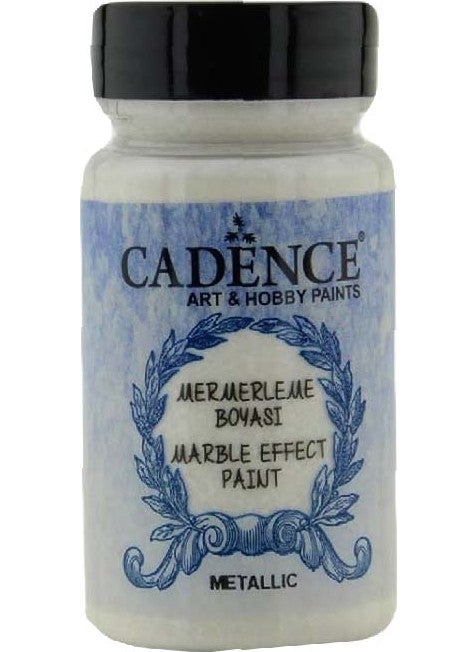 Cadence - Marble Effect 90 ml Metallic Pearl - Image 1