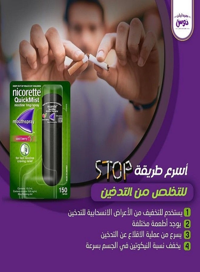 نيكوريت بخاخ نيكوريت  2 قطعة عرض - Image 2