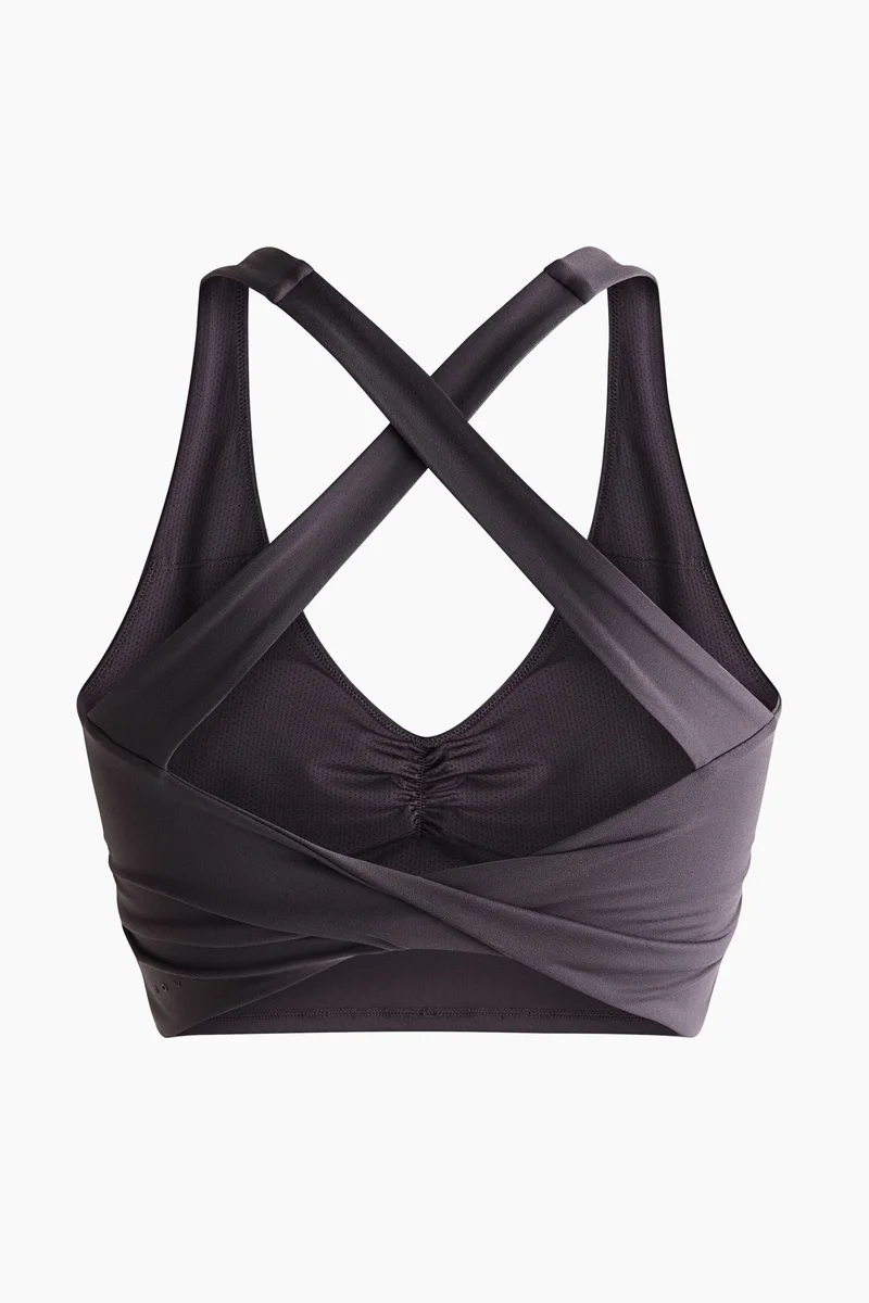 H&M  Medium Support Sports bra with SoftMove™ for Women | Best Price UAE