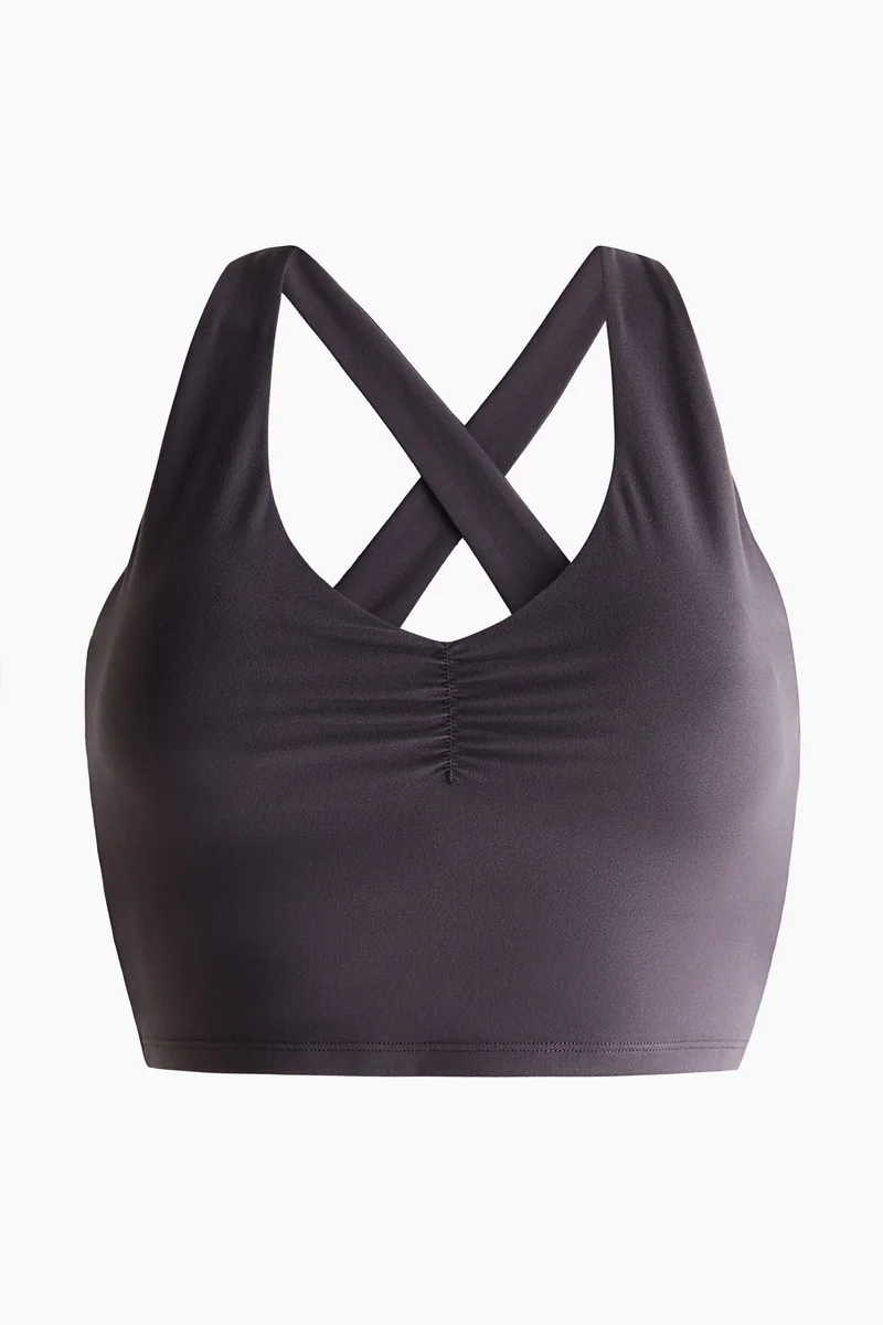 H&M  Medium Support Sports bra with SoftMove™ for Women | Best Price UAE