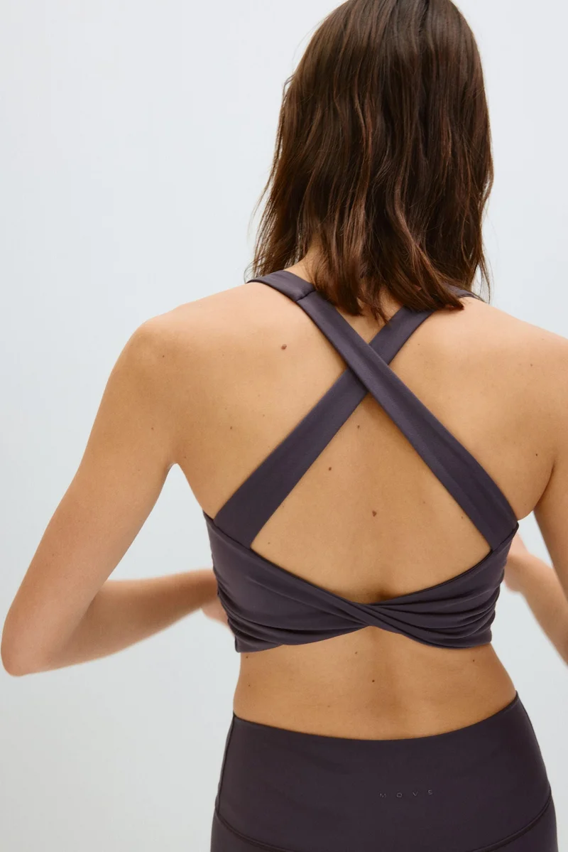 H&M  Medium Support Sports bra with SoftMove™ for Women | Best Price UAE