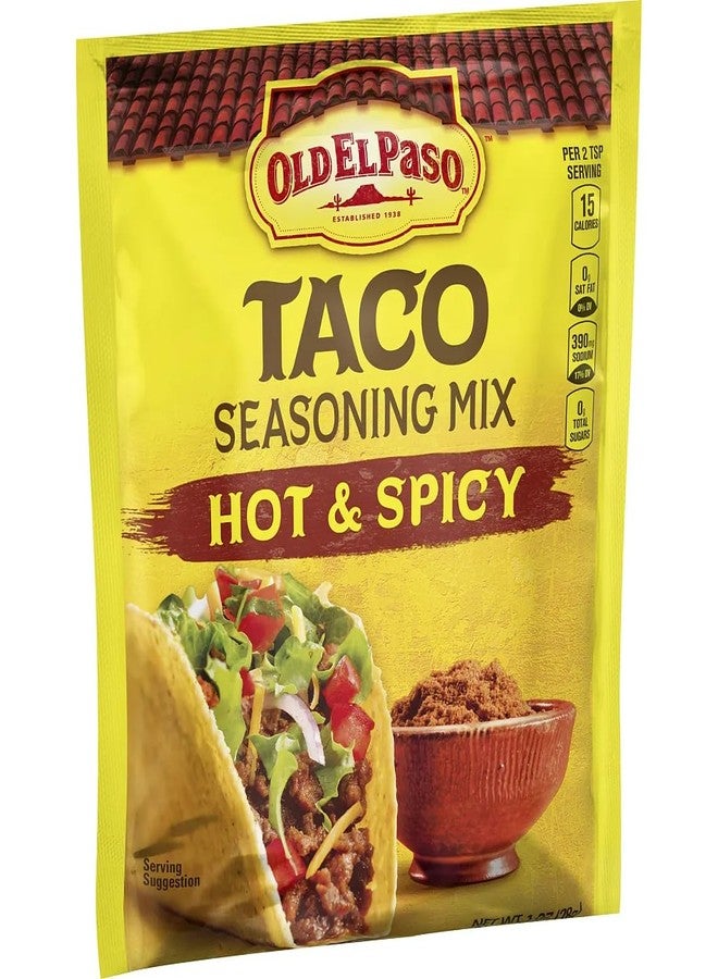 Old El Paso Hot & Spicy Taco Seasoning Mix, 1-Ounce Packages (Pack of 6) - Image 2