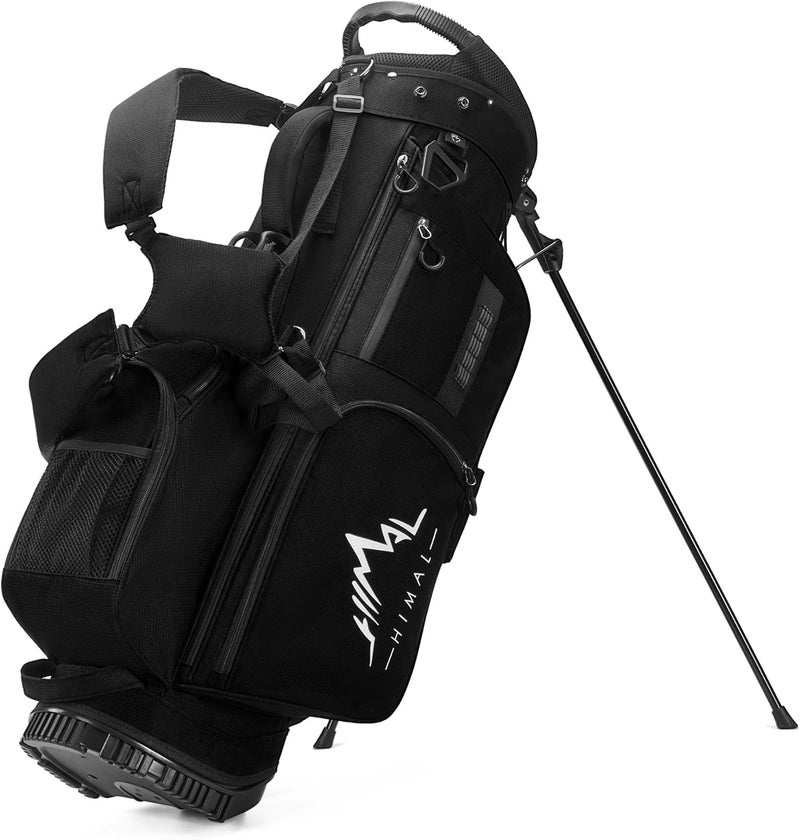 uniHimal Golf Stand Bag with 7 Way Top Dividers, Lightweight Golf Bags for Men Women with Multiple Pockets, Dual Straps - Image 1