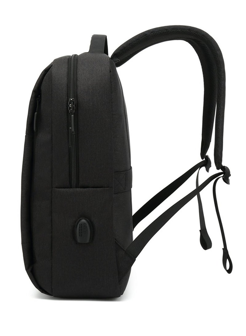 كول بيل رجل كبير قدرة خارجيّ حقيبة ظهر وقت فراغ مفكّرة حقيبة أسود - Image 2