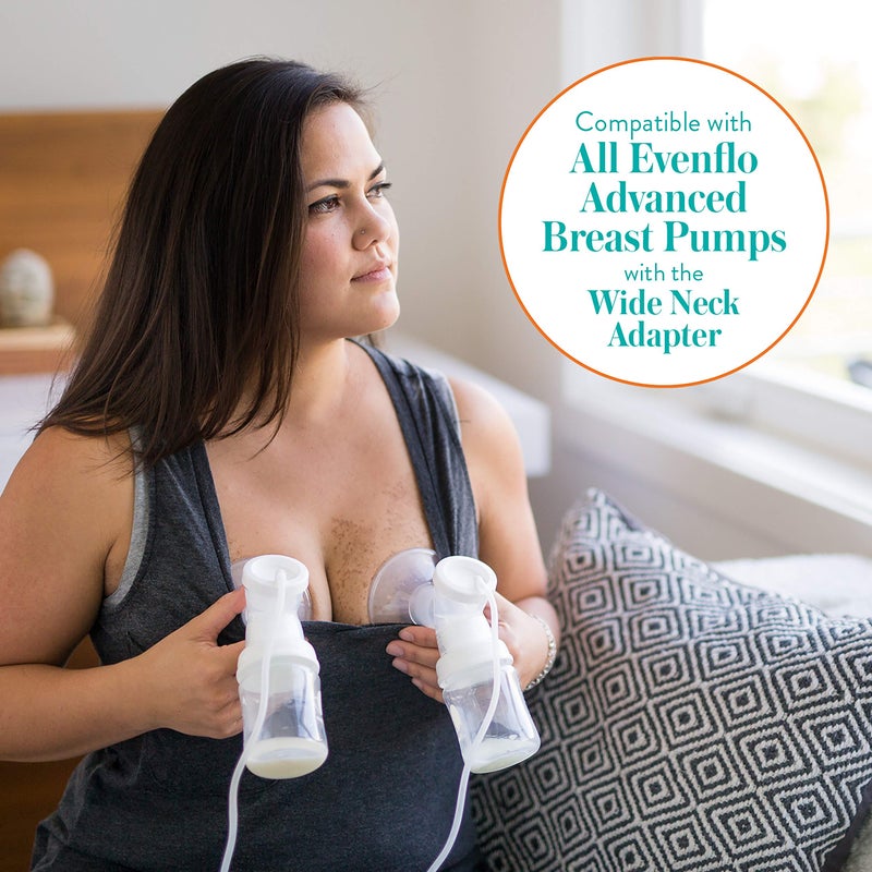 Evenflo Feeding Premium Proflo Venting Balance Plus Wide Neck Baby, Newborn and Infant Bottles - Developed by Pediatric Feeding Specialists - 5 Ounce (Pack of 6) - Image 5
