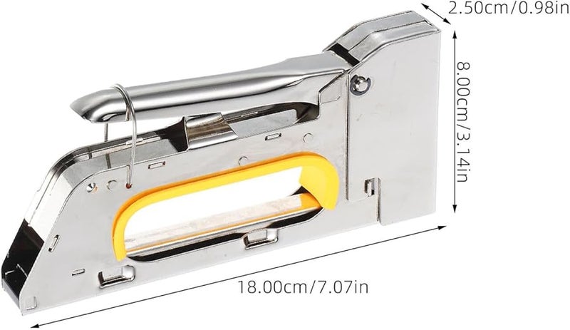 Manual Upholstery Staple Gun with Safety Lock for Wood Fabric Home Office DIY Crafts - Image 3