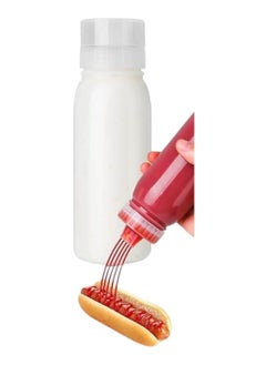 Spaceshoop Condiment Porous Squeeze Bottles, Squeeze Bottles for Sauces, Salad Dressing Bottles, Ketchup Bottles Squeeze 1-Pack 14 oz, Syrup Dispenser, Great for Ketchup, Salad, BBQ Sauce, Oil,(14oz 1 pack)  - Image 1