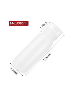 Spaceshoop Condiment Porous Squeeze Bottles, Squeeze Bottles for Sauces, Salad Dressing Bottles, Ketchup Bottles Squeeze 1-Pack 14 oz, Syrup Dispenser, Great for Ketchup, Salad, BBQ Sauce, Oil,(14oz 1 pack)  - Image 4
