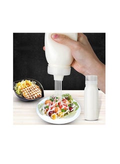 Spaceshoop Condiment Porous Squeeze Bottles, Squeeze Bottles for Sauces, Salad Dressing Bottles, Ketchup Bottles Squeeze 1-Pack 14 oz, Syrup Dispenser, Great for Ketchup, Salad, BBQ Sauce, Oil,(14oz 1 pack)  - Image 5