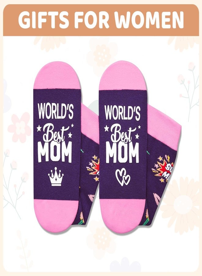 Happy Pop HAPPYPOP Mothers Day Gifts - Best Mom Socks, Gifts for Moms Who Have Everything, Mother Socks with Greeting Card, Stocking Stuffers - Image 5