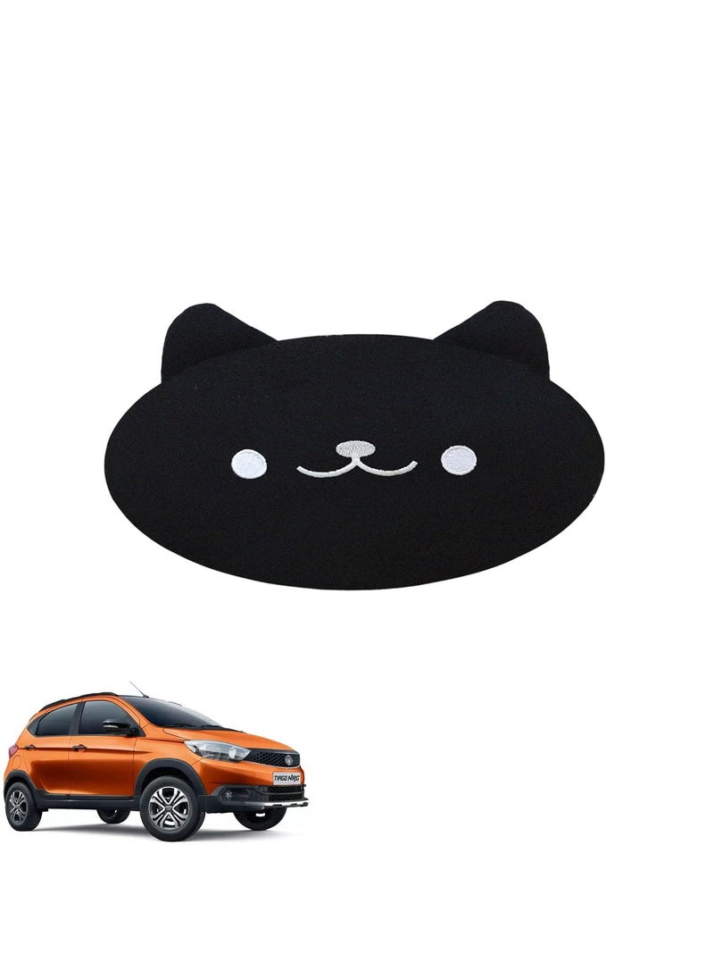 Adroitz Adroitz Black Neck Rest Car Cushions Compatible with All Cars Pack of 1  - Image 1