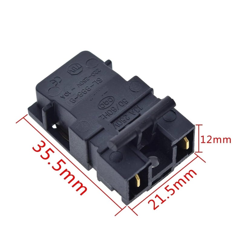 SL 888 TM XD 3 غلاية كهربائية إلكترونية منظم الحرارة مفتاح التحكم في درجة الحرارة 220 250 فولت 10 أمبير T125 - Image 3