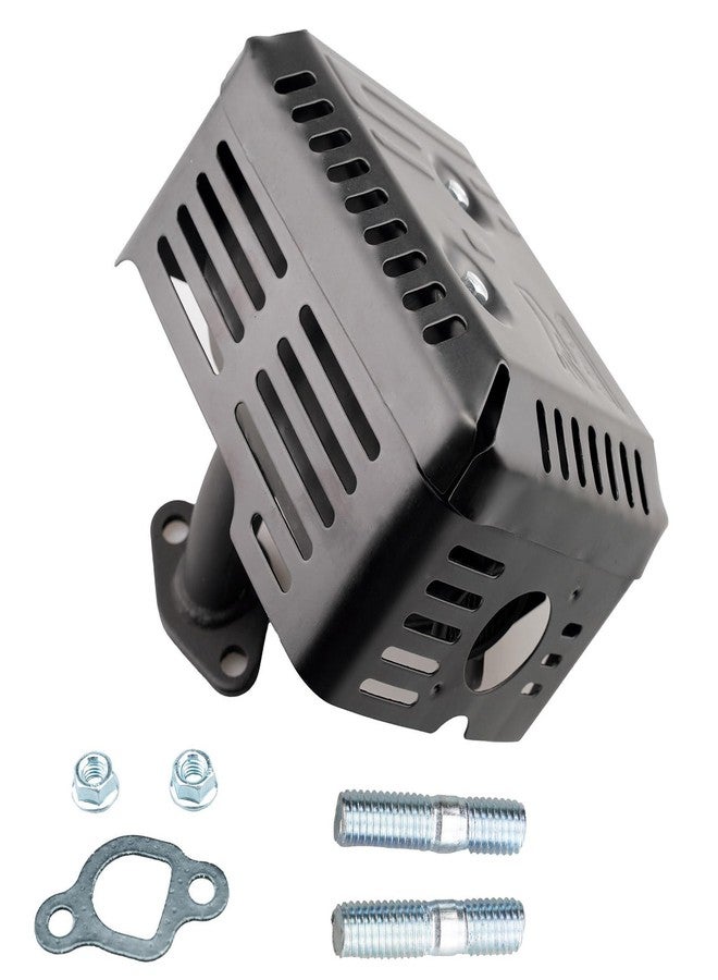 HZ Muffler Kit for Honda GX120 GX160 GX200 Engine Harbor Freight 212 173 Lifan Rato Go Kart Generac Champion 163cc 196cc 208cc Engine - Image 1