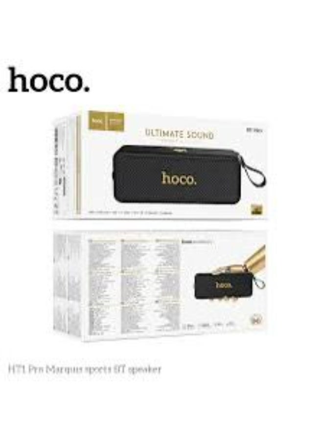 هوكو سماعة بلوتوث محمولة Hoco HT1 Pro – صوت فائق الجودة وباس قوي مع بطارية طويلة المدى للاستخدام الخارجي - Image 4