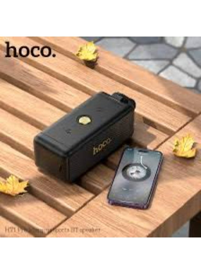 هوكو سماعة بلوتوث محمولة Hoco HT1 Pro – صوت فائق الجودة وباس قوي مع بطارية طويلة المدى للاستخدام الخارجي - Image 5