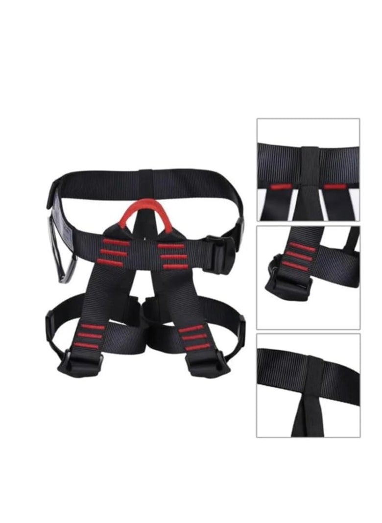 AMBERJACK Climbing belts, Safety Belt for ziplining, Fire Rescuing, Tree Climbing Gear, Half Body belt for Women, Men. Outdoor Climbing Waist Protection Anti-fall Escape Safety Belt, Climbing Harness  - Image 3