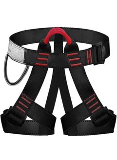 AMBERJACK Climbing belts, Safety Belt for ziplining, Fire Rescuing, Tree Climbing Gear, Half Body belt for Women, Men. Outdoor Climbing Waist Protection Anti-fall Escape Safety Belt, Climbing Harness  - Image 2