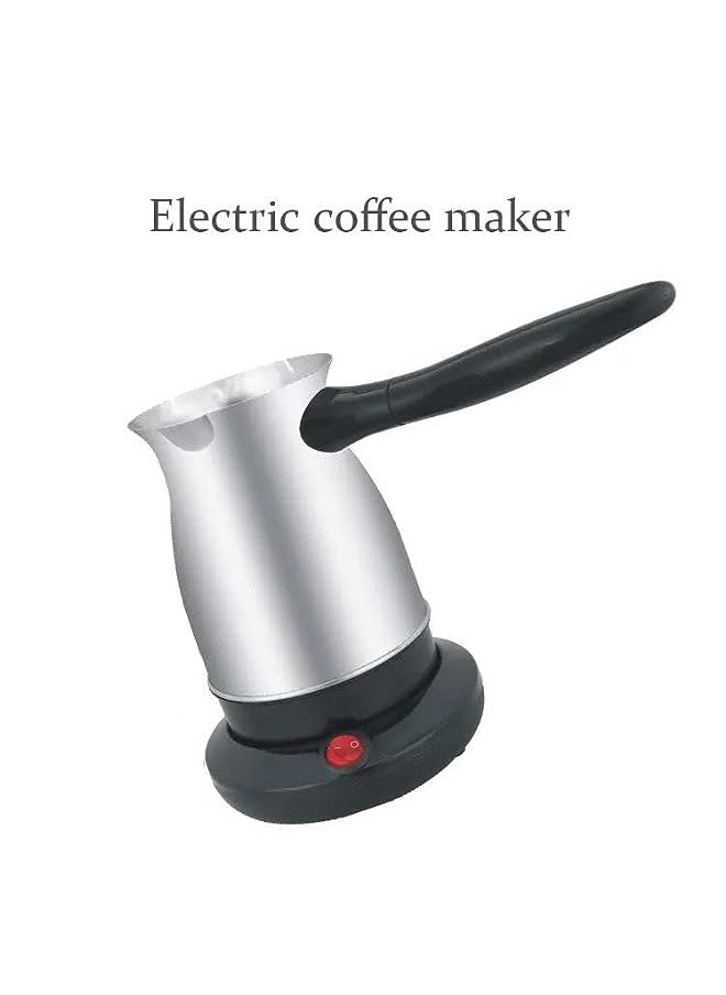 PROMASS efficiency Turkish Coffee Maker 600ml ML 5Cups with free Measuring Spoon & Coffee Machine Cleaning Brush & 2 Pcs Double Walled Glass Coffee Mugs with Handle.  - Image 3