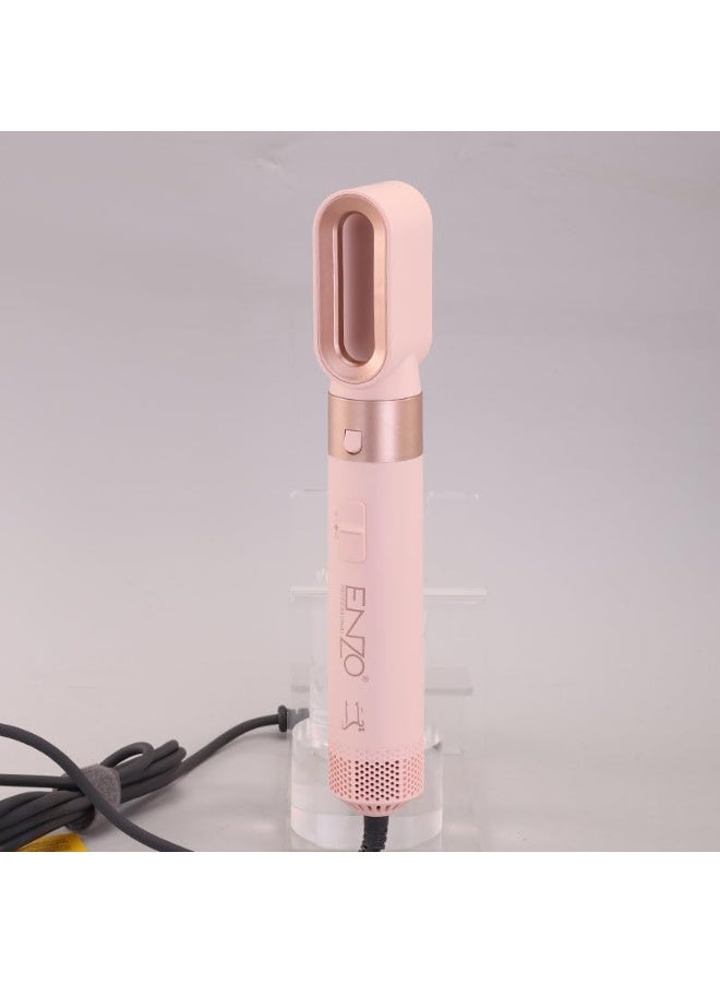 ENZO Professional EN‑4142 5‑in‑1 Ionic Hair Styler – Hot Air Hair Dryer Brush, Hair Straightener & Curler – Multi‑Function Blow Dryer Brush with Ionic Technology - Intl Version - Image 2
