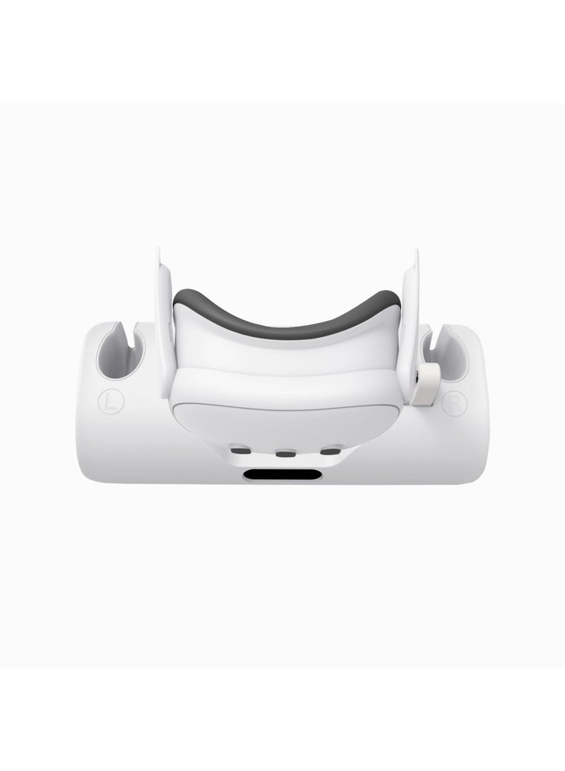 قاعدة شحن VR لجهاز Oculus 3/Meta 3 - حامل عرض لسماعة الرأس ووحدة التحكم مع مؤشر LED، قاعدة شحن مغناطيسية متوافقة مع ملحقات Meta 3، شحن سريع - Image 3