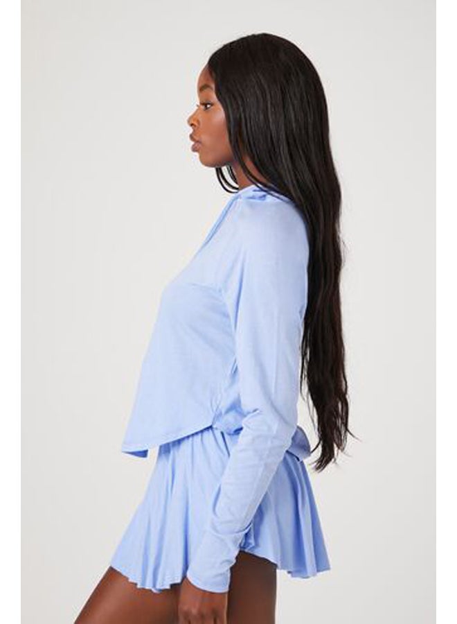 FOREVER 21 Active Raglan Hooded Top - Image 2