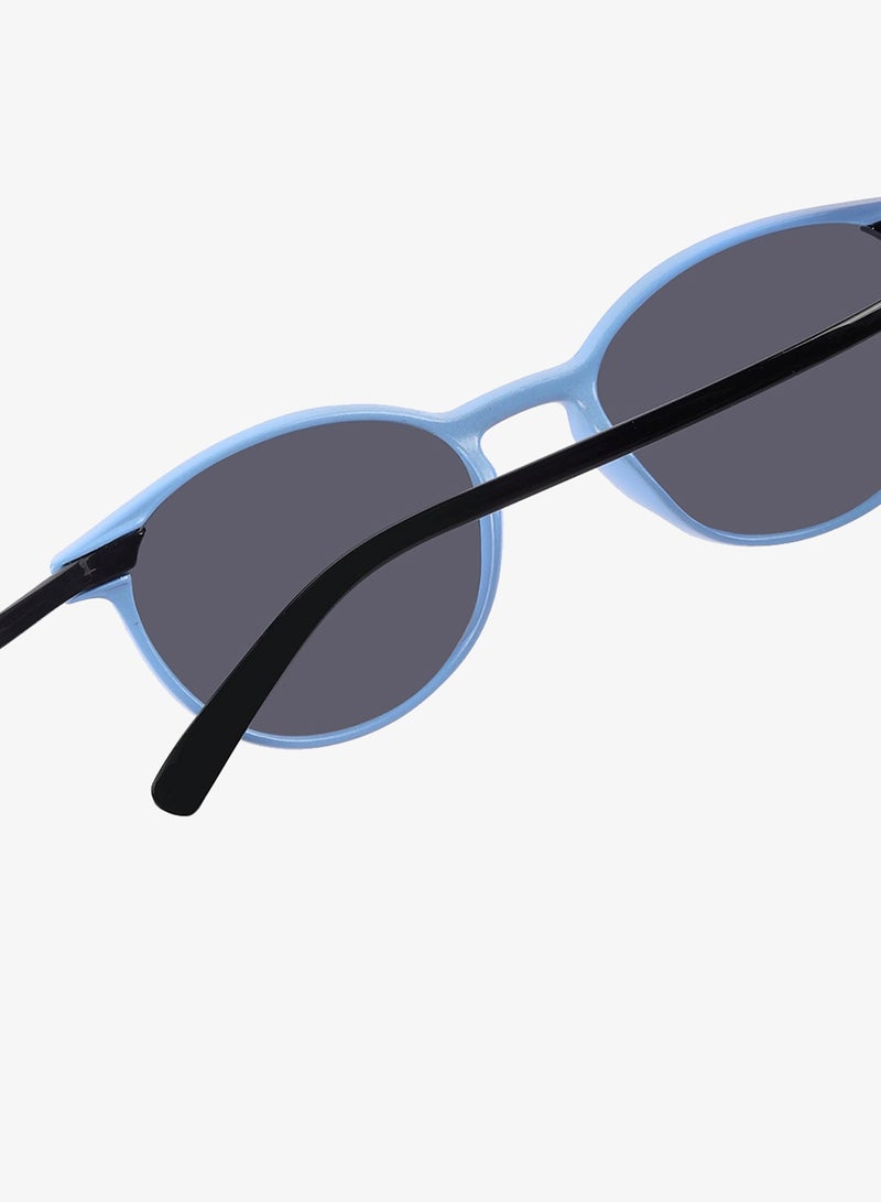 Woggles Stylish Cornflower Blue Wayfarer Kids Sunglasses - Image 4