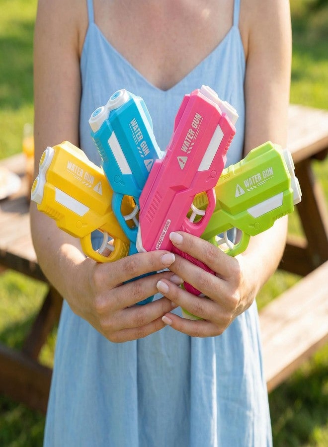 Dsmile 4 Pack Fast-Fill Water Blaster Guns for Kids, Dual Nozzles Squirt Guns for Swimming Pool Beach Outdoor Water Toys - Image 5